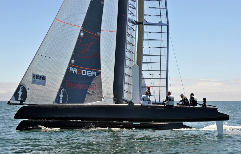 Green Comm sailing in Cascais, Portugal ahead of the ACWS © Pierre Orphanidis/Green Comm