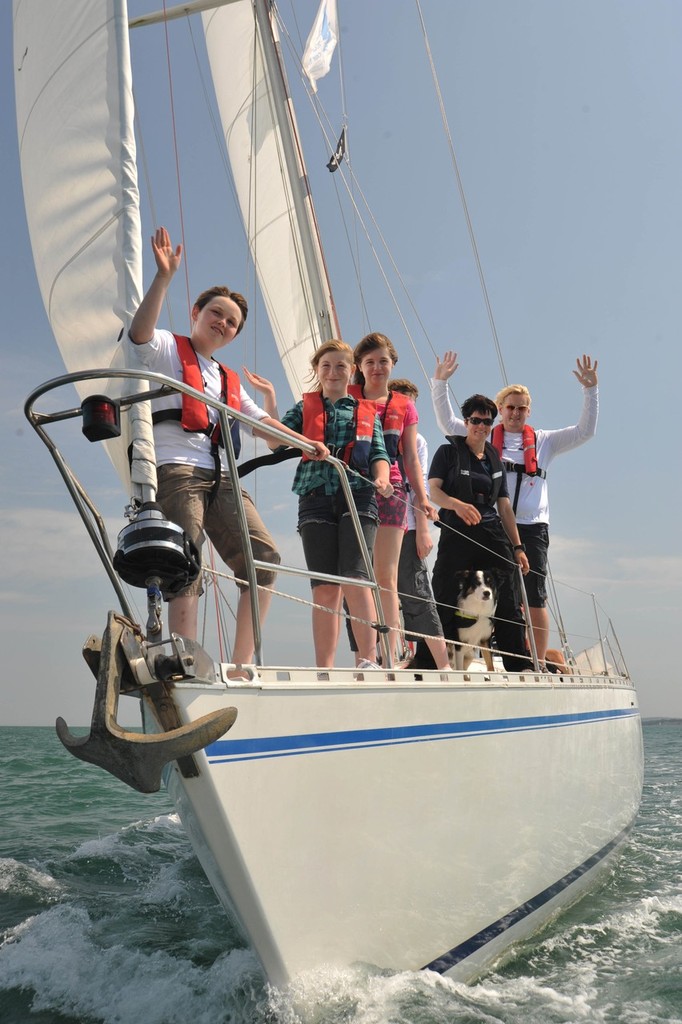 Dame Ellen MacArthur - Ellen MacArthur Cancer Trust celebrate busiest year to date photo copyright  Owen Buggy taken at  and featuring the  class
