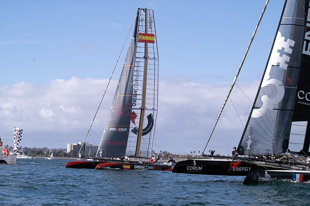 America’s Cup World Series, Match Race Finals, San Diego © Chuck Lantz http://www.ChuckLantz.com