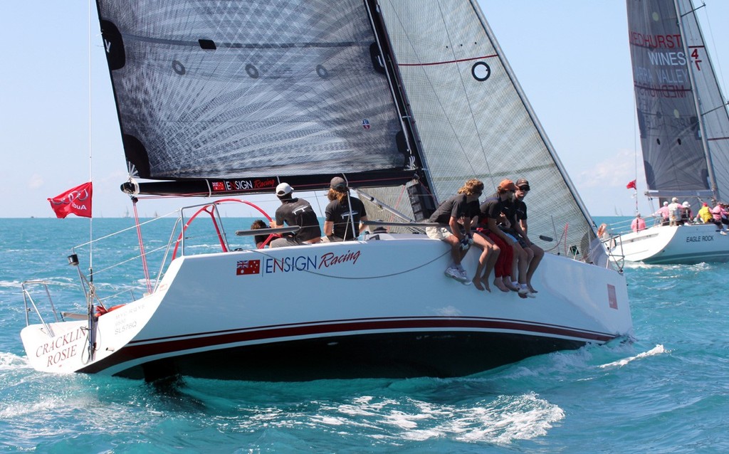 Farr 40 Ensign Racing Cracklin Rosie - Audi Hamilton Island Race Week 2011 photo copyright Sail-World.com /AUS http://www.sail-world.com taken at  and featuring the  class