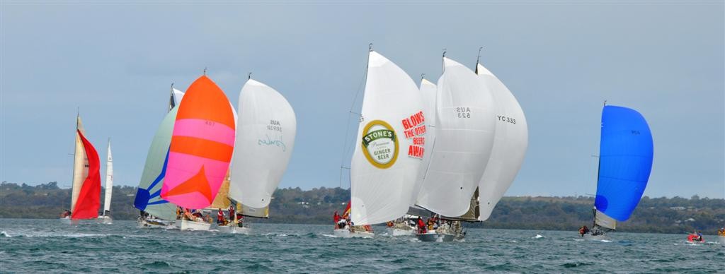 Fleet - Suellen Hurling - 5th Club Marine Brisbane to Keppel Tropical Yacht Race 2011 photo copyright Photos Supplied taken at  and featuring the  class