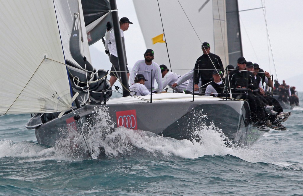 Leading Shogun to Long Island - Audi Hamilton Island Race Week 2011 © Crosbie Lorimer http://www.crosbielorimer.com