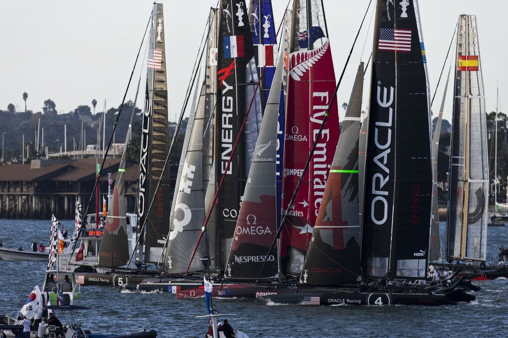 34th America’s Cup: America’s Cup World Series San Diego 2011 - Port Cities Challenge Day 2 © ACEA - Photo Gilles Martin-Raget http://photo.americascup.com/