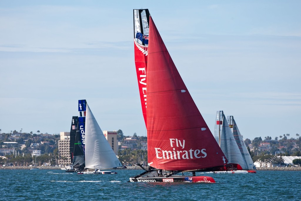 Port Cities Challenge  - America’s Cup World Series - Day 2, 13 November 2011 © ACEA - Photo Gilles Martin-Raget http://photo.americascup.com/