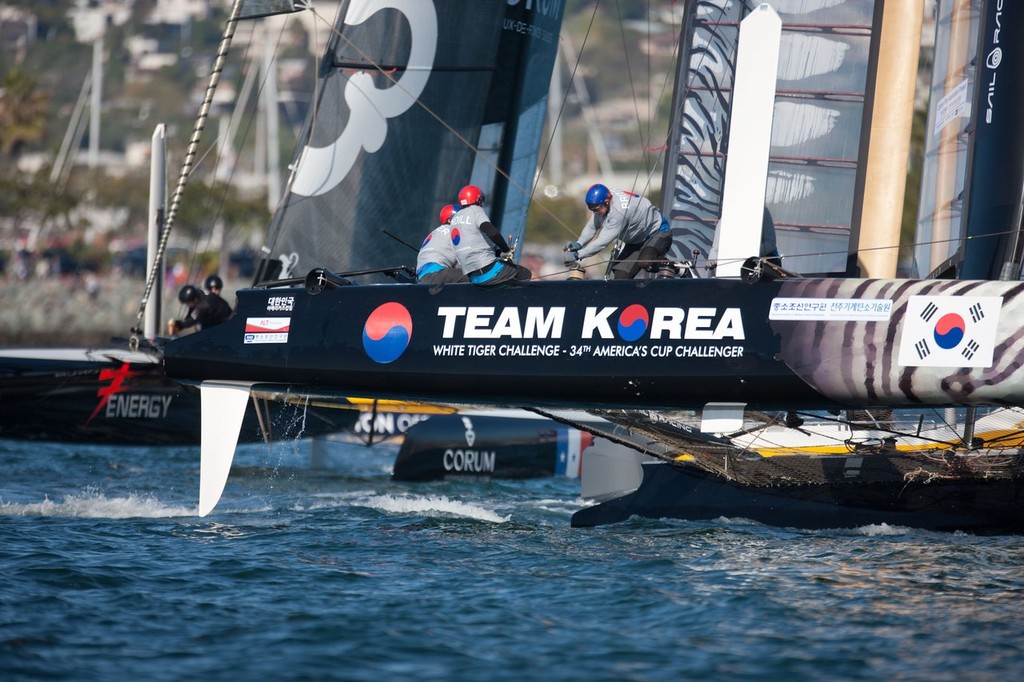 Port Cities Challenge  - America’s Cup World Series - Day 2, 13 November 2011 © ACEA - Photo Gilles Martin-Raget http://photo.americascup.com/