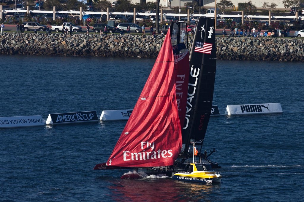 34th America’s Cup: America’s Cup World Series San Diego 2011 - Fleet Race Day 1 © ACEA - Photo Gilles Martin-Raget http://photo.americascup.com/