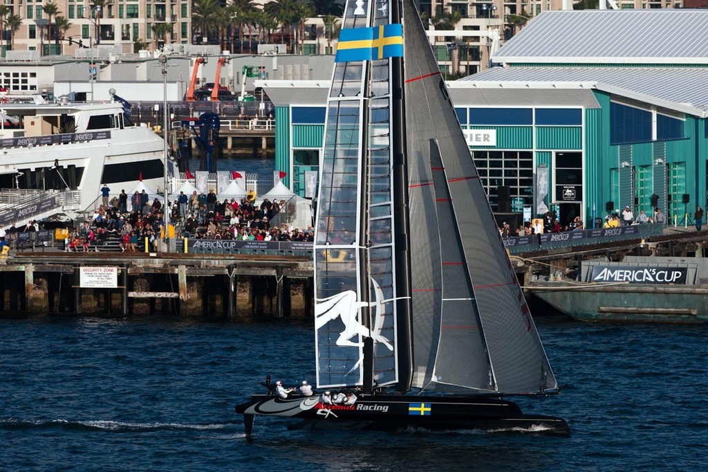 34th America’s Cup: America’s Cup World Series San Diego 2011 - Fleet Race Day 1 © ACEA - Photo Gilles Martin-Raget http://photo.americascup.com/