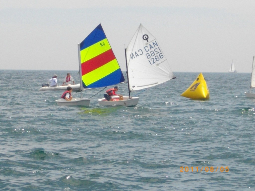 It’s Not Easy Being Green Regatta on the water action © Katie Nicoll