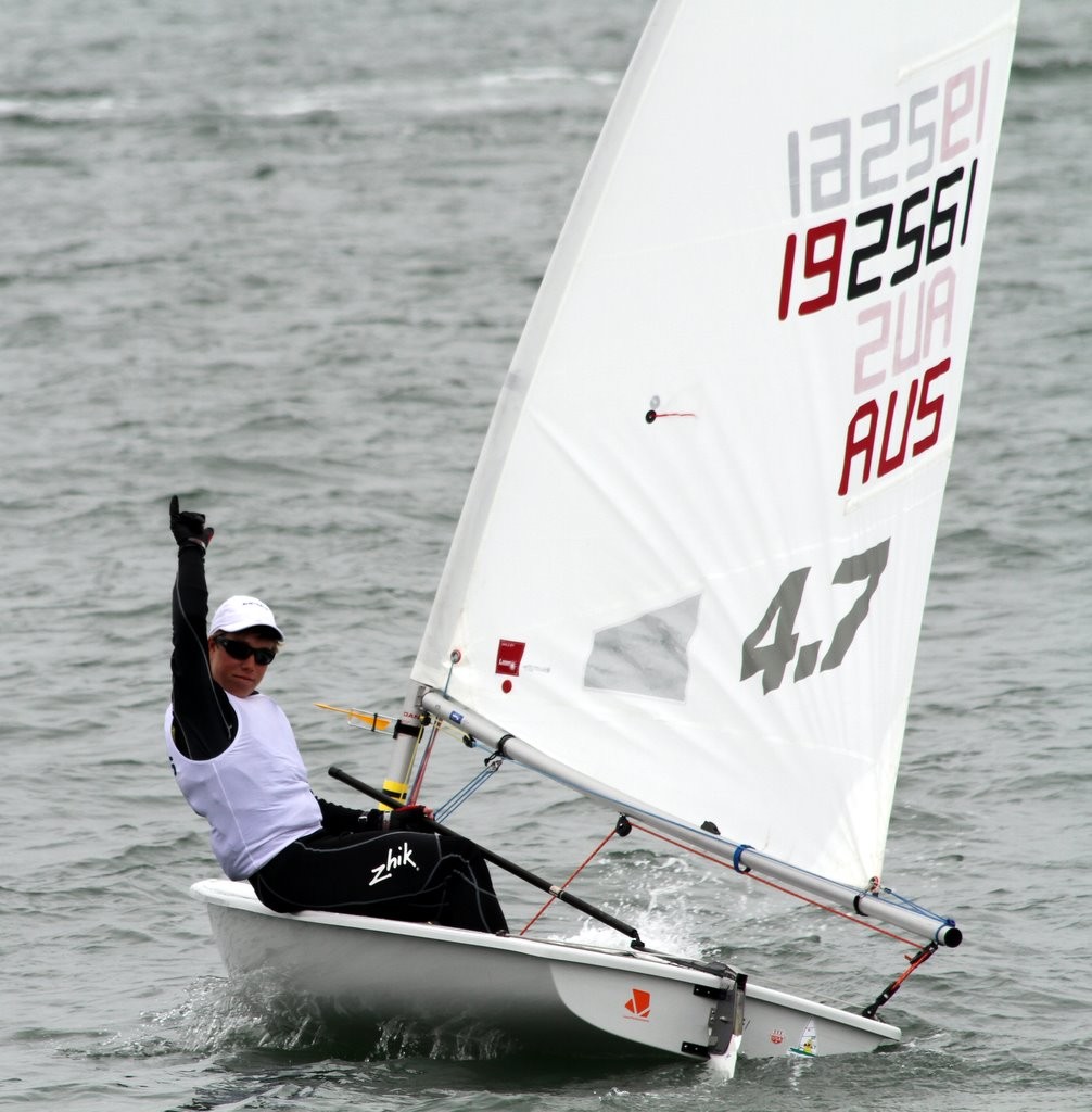 Australian Nicholas Connor - Laser 4.7 World Championships 2011 © Richard Scarr