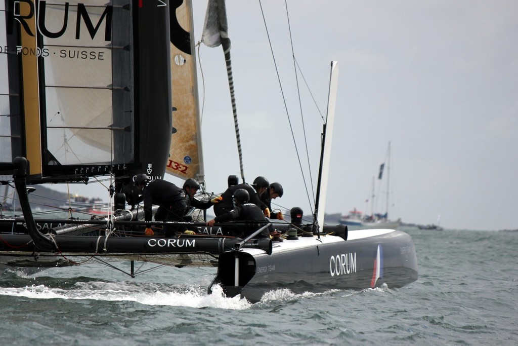 Energy - America’s Cup World Series - Day 7, 18 September 2011 © Ben Gladwell http://www.sail-world.com/nz
