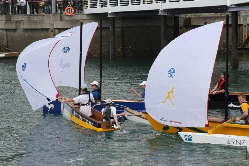 Contestants in the International Boatbuilding Competition © SW