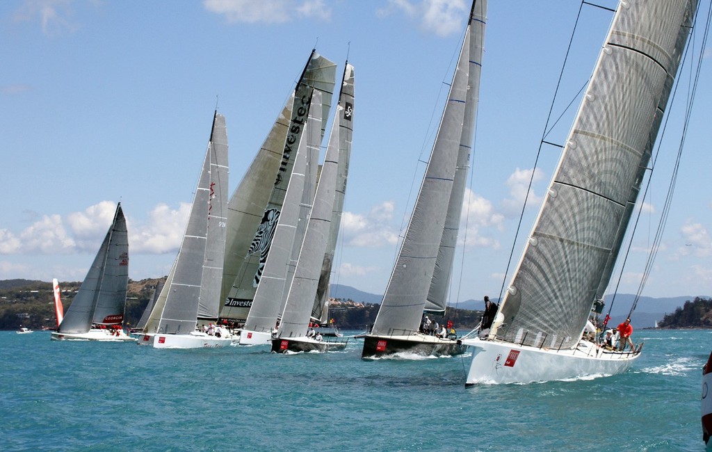 IRC Division start - Audi Hamilton Island Race Week 2011 photo copyright Sail-World.com /AUS http://www.sail-world.com taken at  and featuring the  class