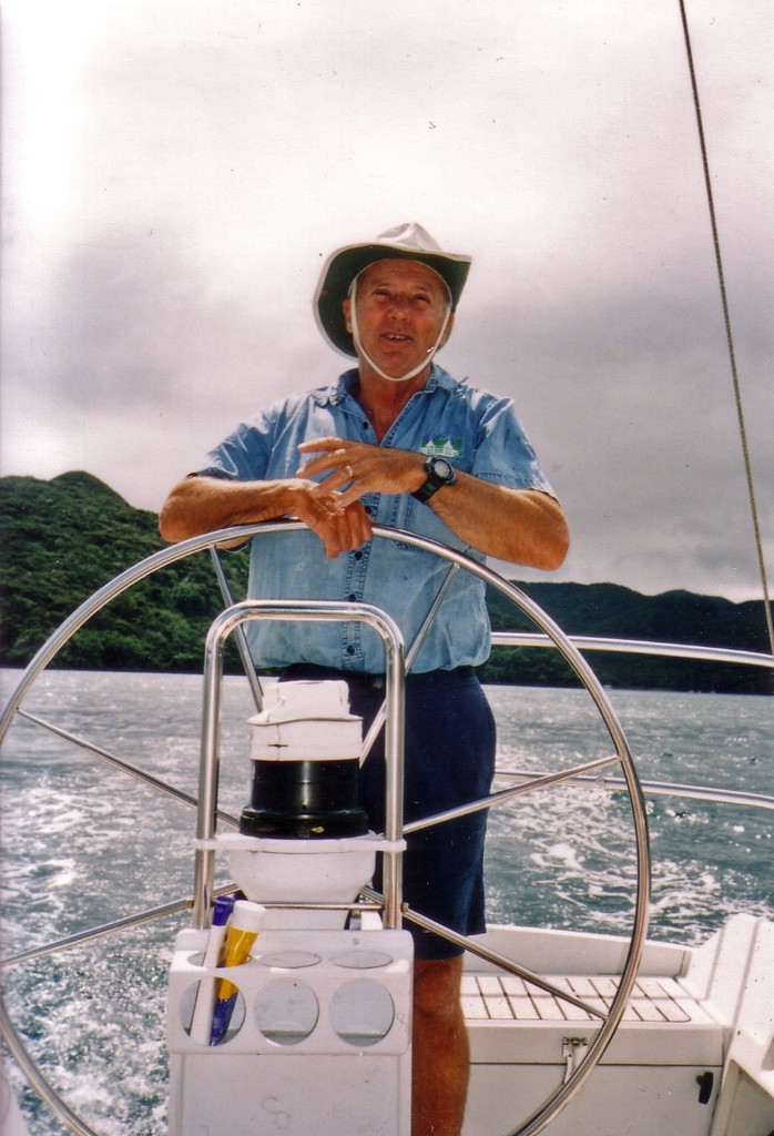 Tony Bouzaid - with a warm breeze on his back © Bouzaid Family Collection