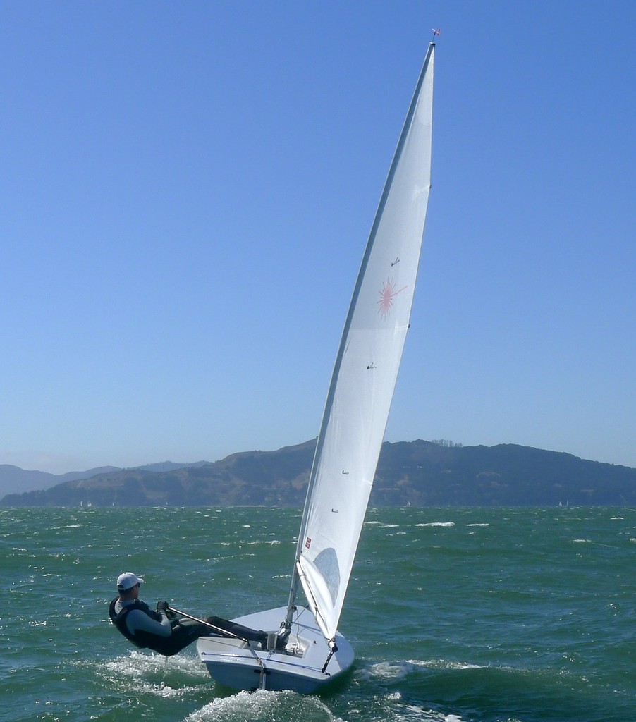 Laser radial cut sail - dont expect to have soon photo copyright Mike Calin taken at  and featuring the  class