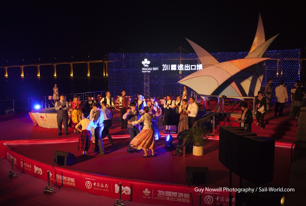 Macau Yacht Show 2011 - 28 October 2011 - a cultural note for the Opening Ceremony<br />
 © Guy Nowell http://www.guynowell.com