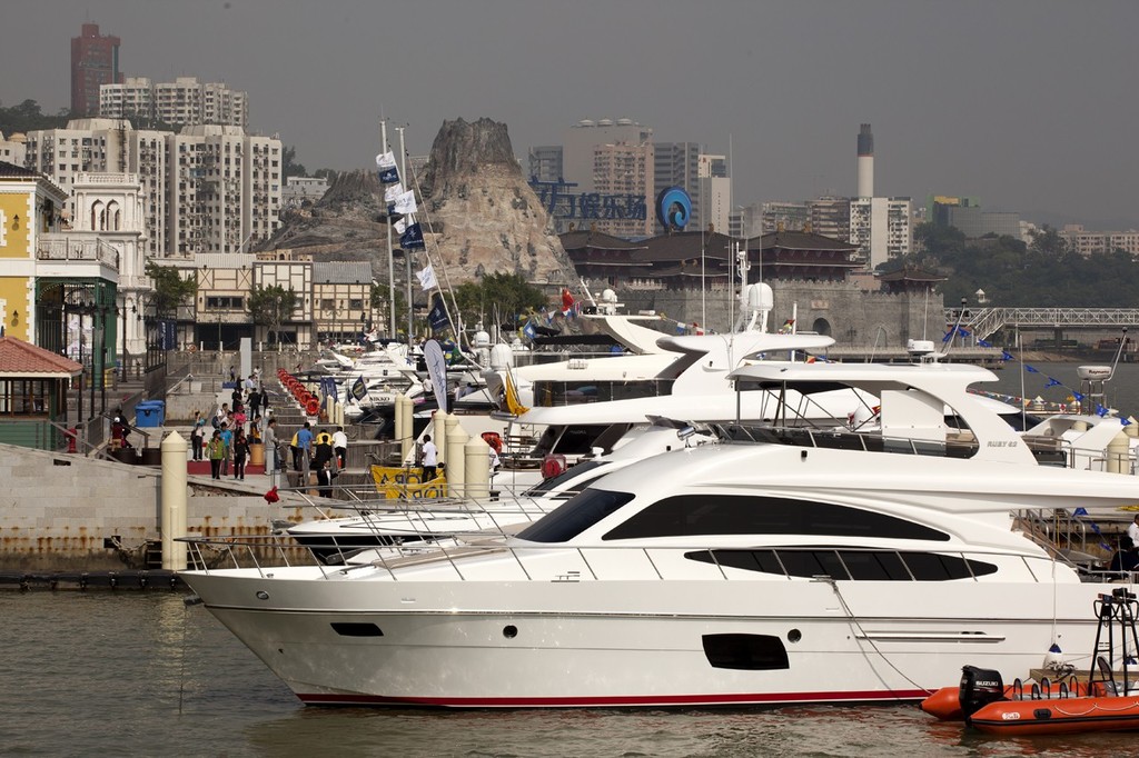Macau Yacht Show 2011 - 28 October 2011 - Fisherman’s Wharf waterfront <br />
 © Guy Nowell http://www.guynowell.com