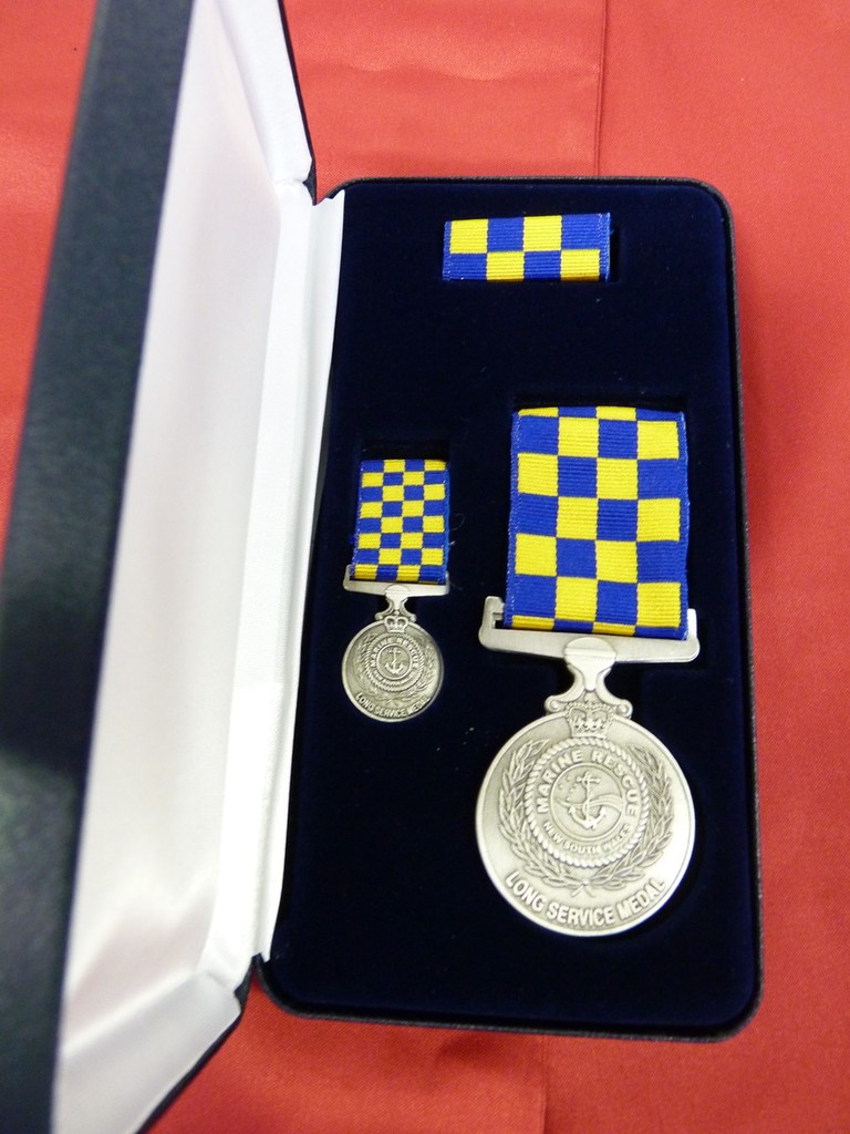 Medals Recognise Marine Rescue Volunteers Commitment