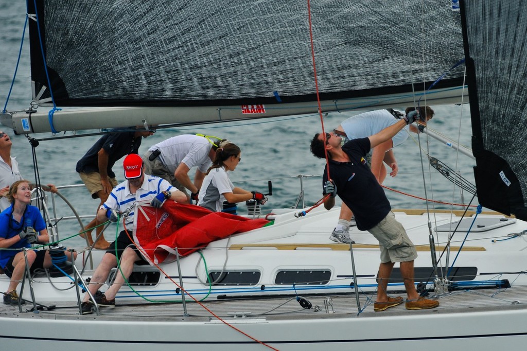 Black Magic - Mirs Bay Race, HHYC Nautica Typhoon Series 2011 photo copyright Winfred Li/HHYC taken at  and featuring the  class