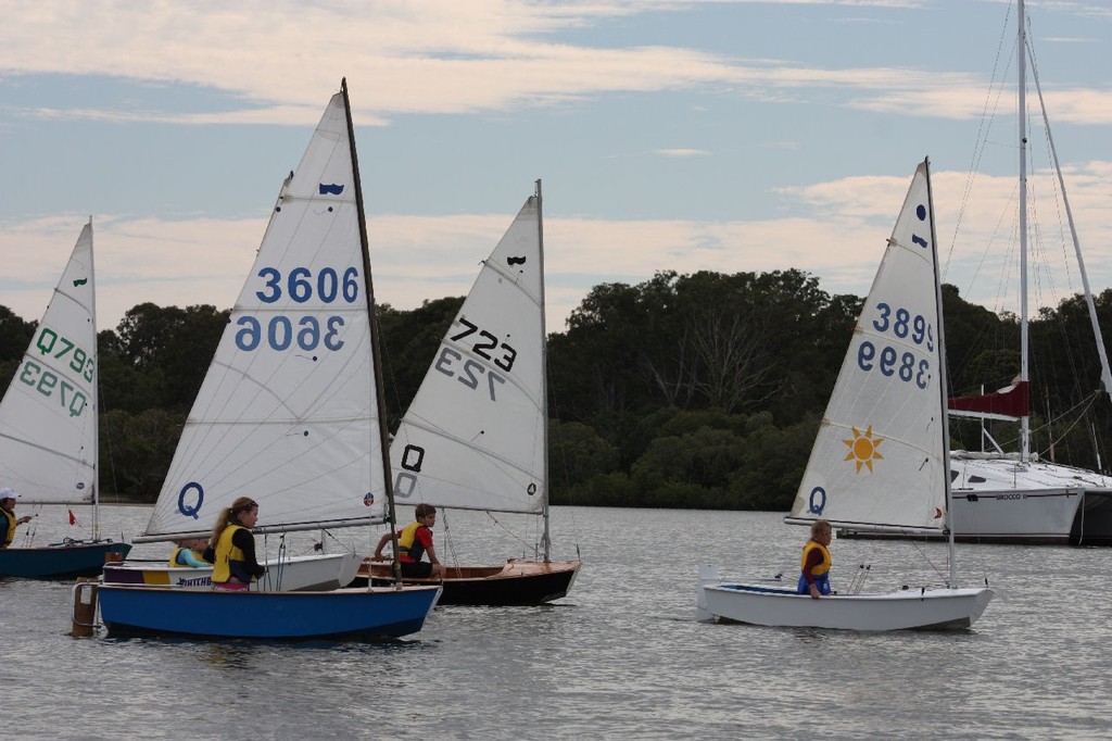 School Holiday Sailing Program at Noosa photo copyright Noosa Yacht & Rowing Club taken at  and featuring the  class