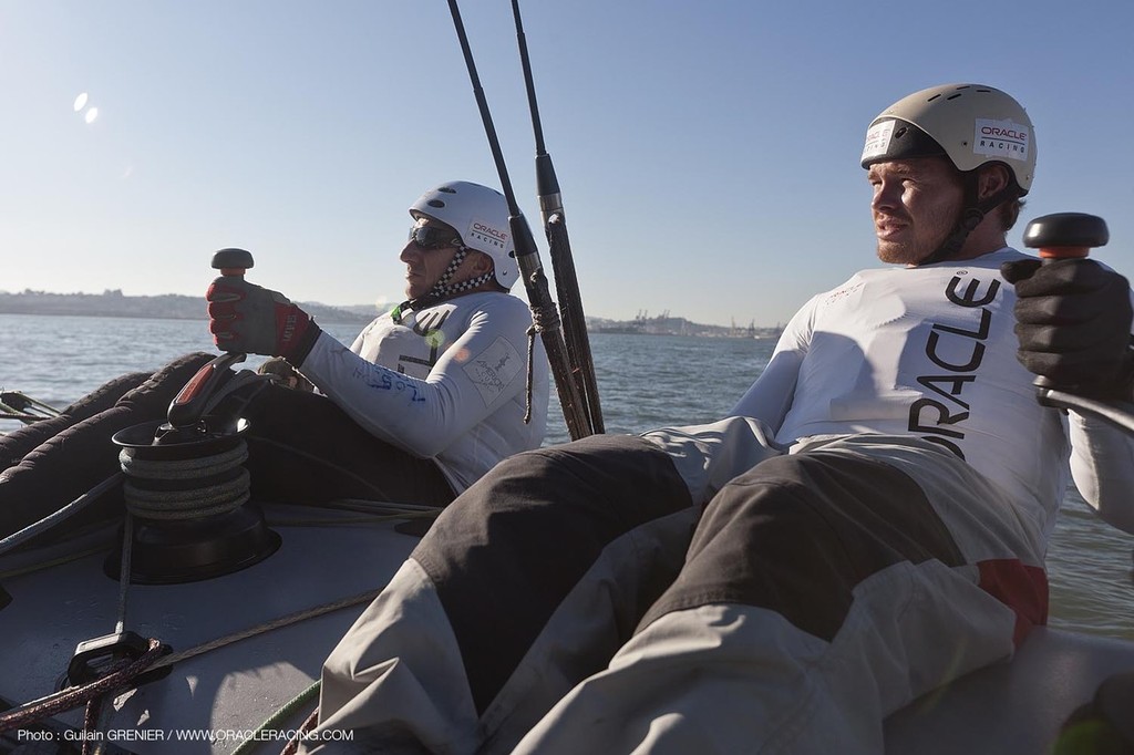 SAN FRANCISCO (USA) - Training - Oracle Racing photo copyright Guilain Grenier Oracle Team USA http://www.oracleteamusamedia.com/ taken at  and featuring the  class