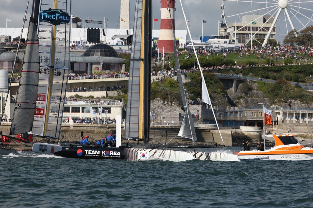 AC World Series-Plymouth 2011-Race Day 5 © ACEA - Photo Gilles Martin-Raget http://photo.americascup.com/