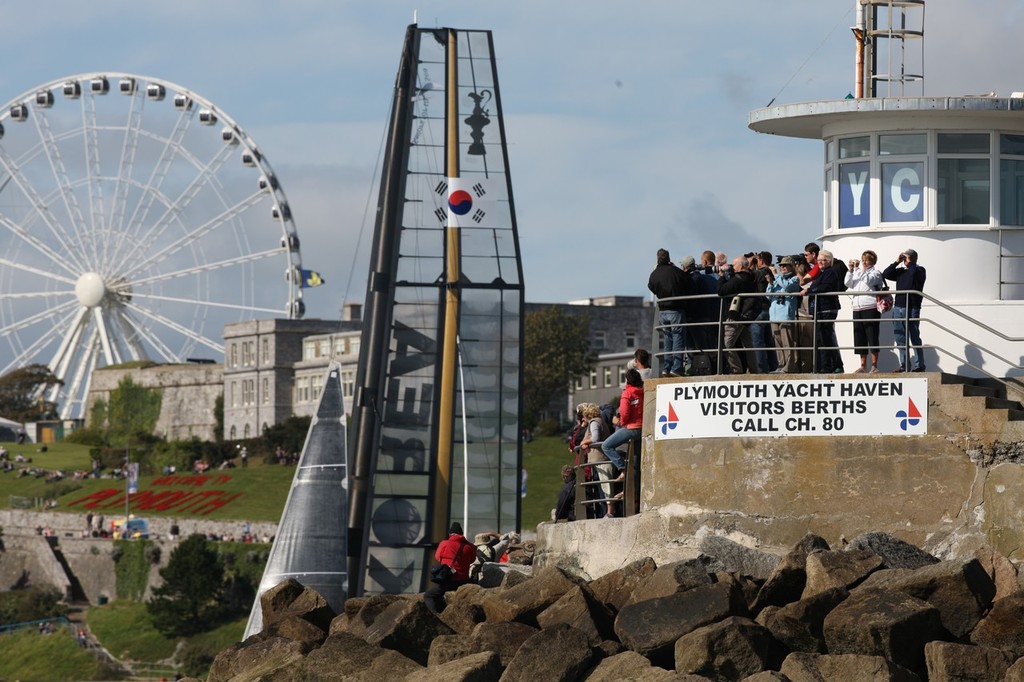 AC World Series-Plymouth 2011-Race Day 5 © ACEA - Photo Gilles Martin-Raget http://photo.americascup.com/