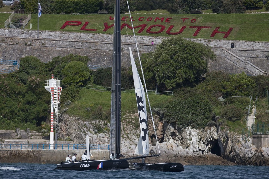 Plymouth (UK) - 34th America’s Cup - AC World Series - Plymouth 2011 - Monday Training © ACEA - Photo Gilles Martin-Raget http://photo.americascup.com/