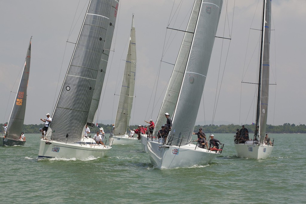 Raja Muda Selangor International Regatta 2011, Port Klang to Pangkor - Class 1, 3, 4 start © Guy Nowell / RMSIR