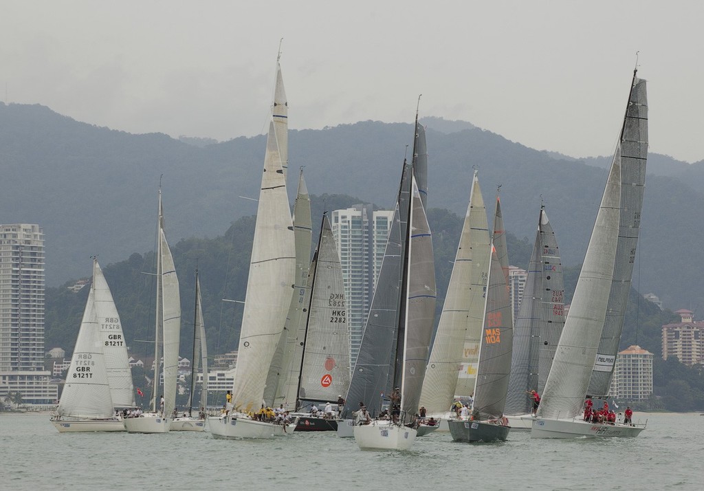 Raja Muda Selangor International Regatta 2011 - slow start to the day © Guy Nowell / RMSIR
