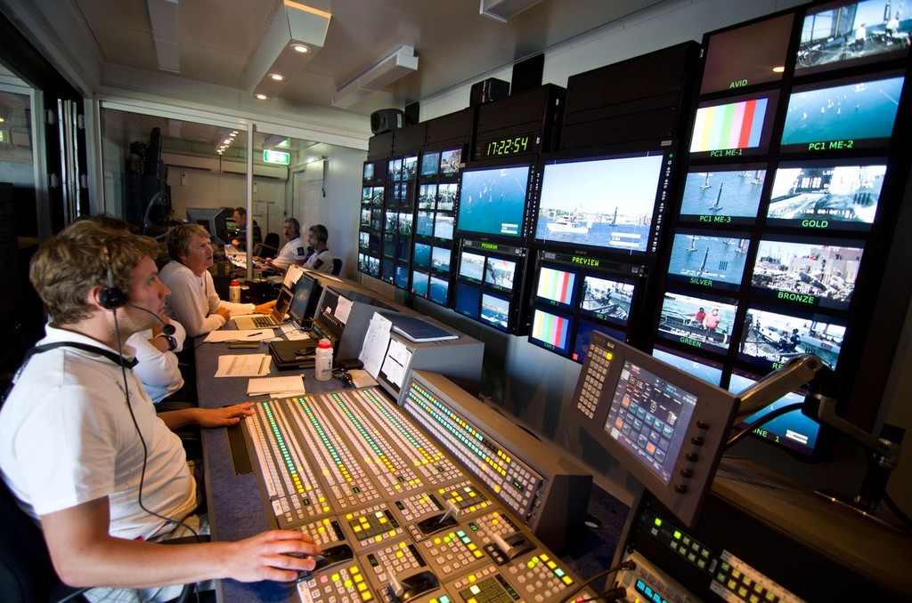 TV Compound - America’s Cup World Series © ACEA - Photo Gilles Martin-Raget http://photo.americascup.com/