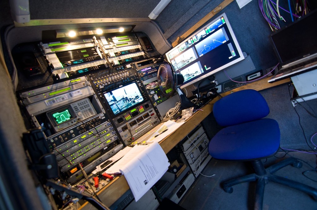AC World Series - Cascais 2011 -  TV Compound © Ricardo Pinto http://www.americascup.com