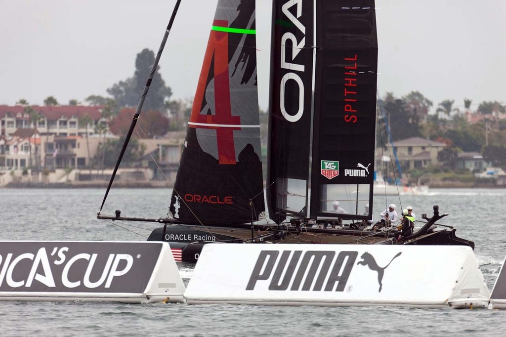 34th America’s Cup: America’s Cup World Series San Diego Racing Day 3, Match Racing semi finals © ACEA - Photo Gilles Martin-Raget http://photo.americascup.com/