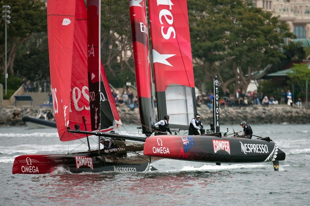 34th America’s Cup: America’s Cup World Series San Diego Racing Day 3, Match Racing semi finals © ACEA - Photo Gilles Martin-Raget http://photo.americascup.com/