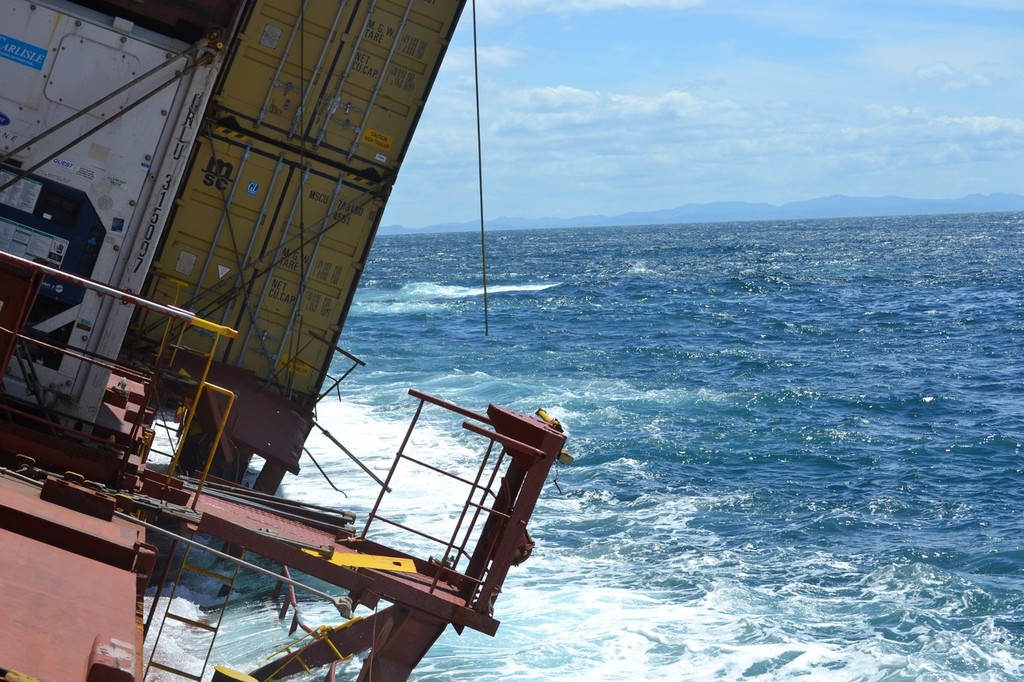 Rena Disaster - 2- 16 November 2011 photo copyright Maritime NZ www.maritimenz.govt.nz taken at  and featuring the  class