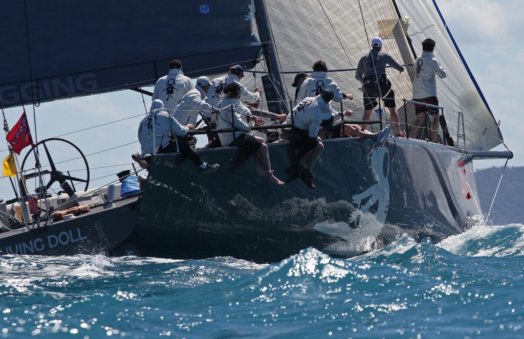 Living Doll downwind - Audi Hamilton Island Race Week 2011 © Crosbie Lorimer http://www.crosbielorimer.com