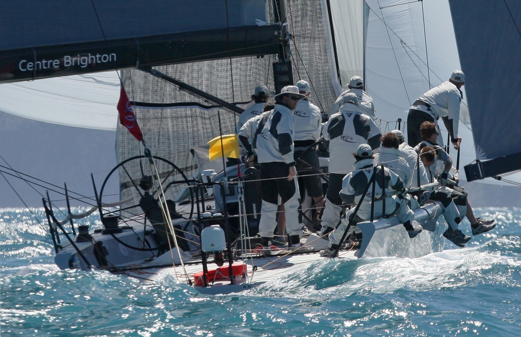 Calm heads downwind - Audi Hamilton Island Race Week 2011 photo copyright Crosbie Lorimer http://www.crosbielorimer.com taken at  and featuring the  class