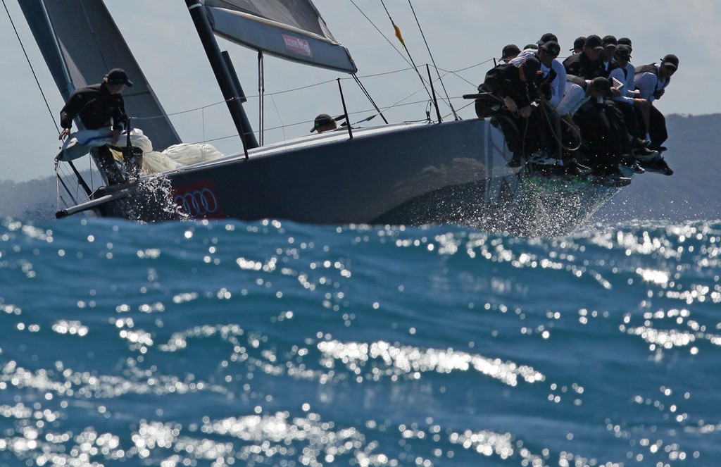Hooligan heads for the top mark - Audi Hamilton Island Race Week 2011 photo copyright Crosbie Lorimer http://www.crosbielorimer.com taken at  and featuring the  class