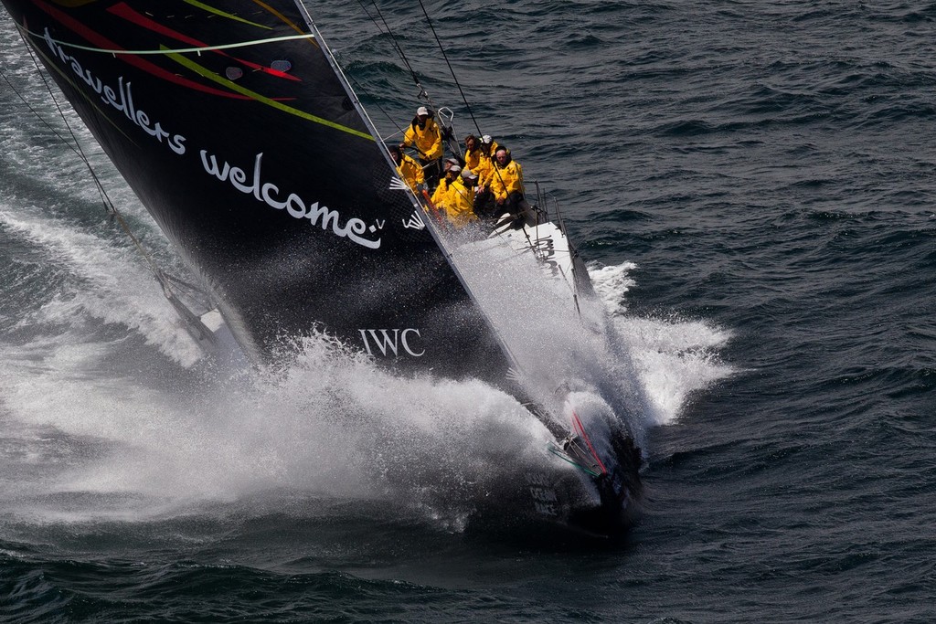Abu Dhabi Ocean Racing starts their 2000 mile qualifying sail. © Ian Roman/Volvo Ocean Race http://www.volvooceanrace.com