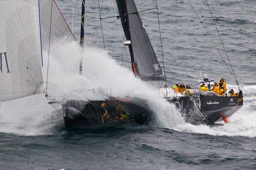 Abu Dhabi Ocean Racing, skippered by Ian Walker from the UK, at the finish of the Rolex Fastnet Race. © Ian Roman/Volvo Ocean Race http://www.volvooceanrace.com