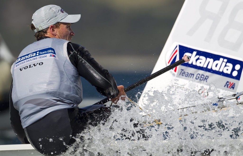 Paul Goodison, Laser - Weymouth and Portland International Regatta 2011 photo copyright  Richard Langdon/Skandia Team GBR taken at  and featuring the  class