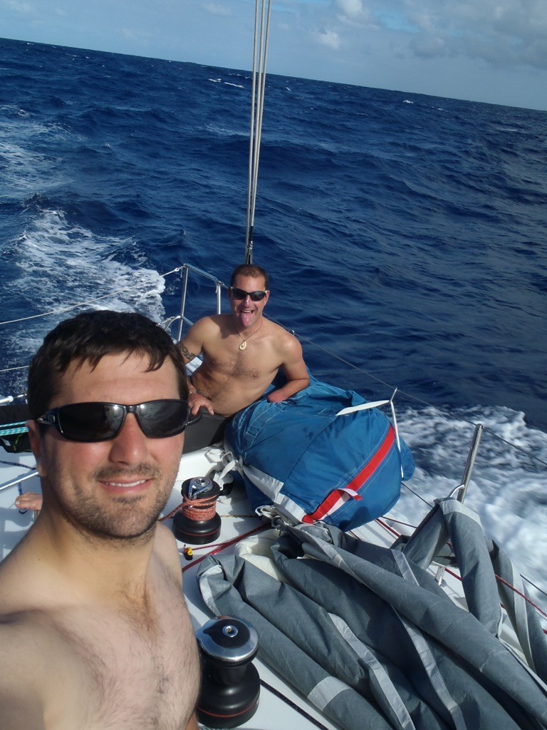Yoann Richomme and Damien Seguin - Transat Jacques Vabre 2011 photo copyright ERDF et Des Pieds et des Mains taken at  and featuring the  class