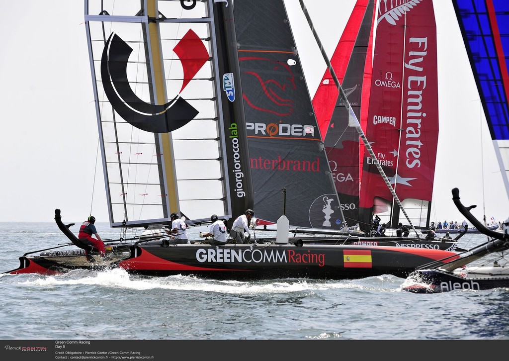 Day 5 America’s Cup World Series, Cascais © Pierre Orphanidis/Green Comm