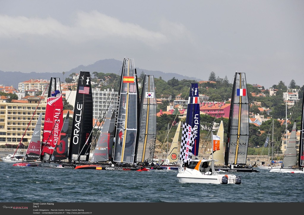 Day 5 America’s Cup World Series, Cascais © Pierre Orphanidis/Green Comm