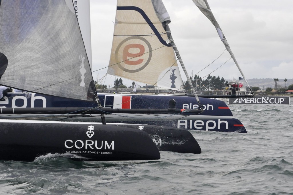 America’s Cup World Series - San Diego 2011 photo copyright Christophe Favreau http://christophefavreau.photoshelter.com/ taken at  and featuring the  class