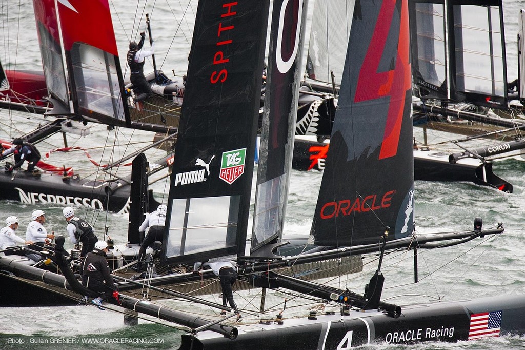 America’s Cup World Series - ORACLE Racing - San Diego - Fleet Racing Championship © Guilain Grenier Oracle Team USA http://www.oracleteamusamedia.com/