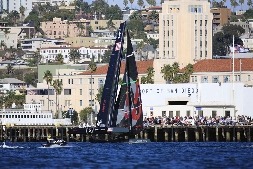 ORACLE Racing - America’s Cup World Series San Diego 2011: Port Cities Challenge © Guilain Grenier Oracle Team USA http://www.oracleteamusamedia.com/