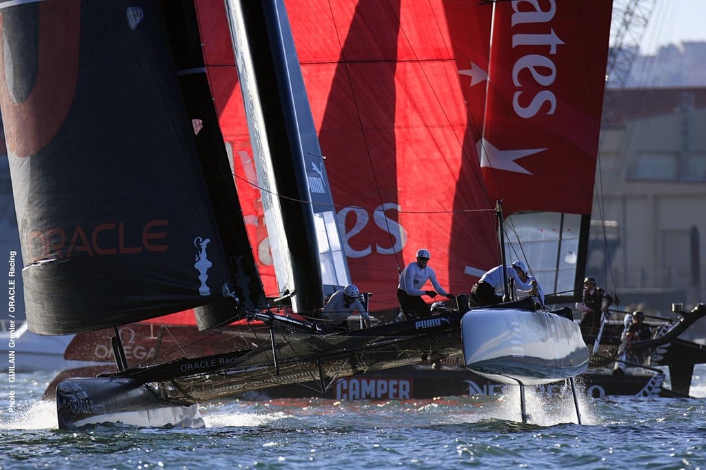 ORACLE Racing - America’s Cup World Series San Diego 2011: Port Cities Challenge © Guilain Grenier Oracle Team USA http://www.oracleteamusamedia.com/