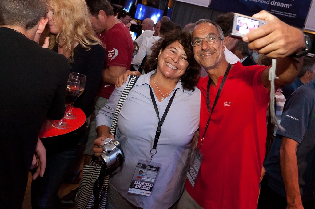 Welcome Cocktail for the Legends Race at the Volvo Ocean Race Village.  © Ian Roman/Volvo Ocean Race http://www.volvooceanrace.com