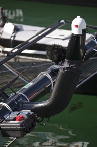 34th America’s Cup - part of the on-board GPS equipment © ACEA - Photo Gilles Martin-Raget http://photo.americascup.com/