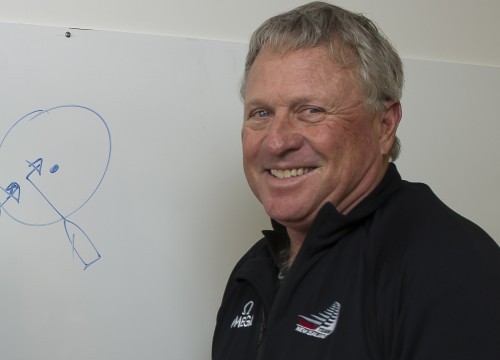Rod Davis, former coach Emirates Team NZ, now with Artemis Racing © Chris Cameron/ETNZ http://www.chriscameron.co.nz